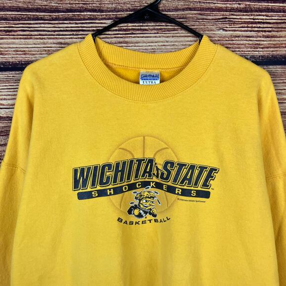 Vintage Wichita State Shockers College Basketball Crewneck - Picture 3 of 6